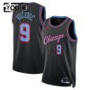 Dres Chicago Bulls Nikola Vucevic Nike 2025-26 City Edition Crno Swingman - Dječji